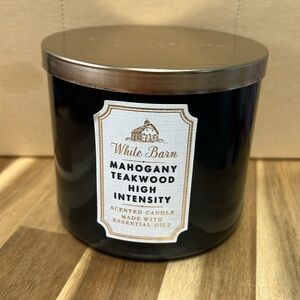 New bath & body works Mahogany teakwood high intensity candle